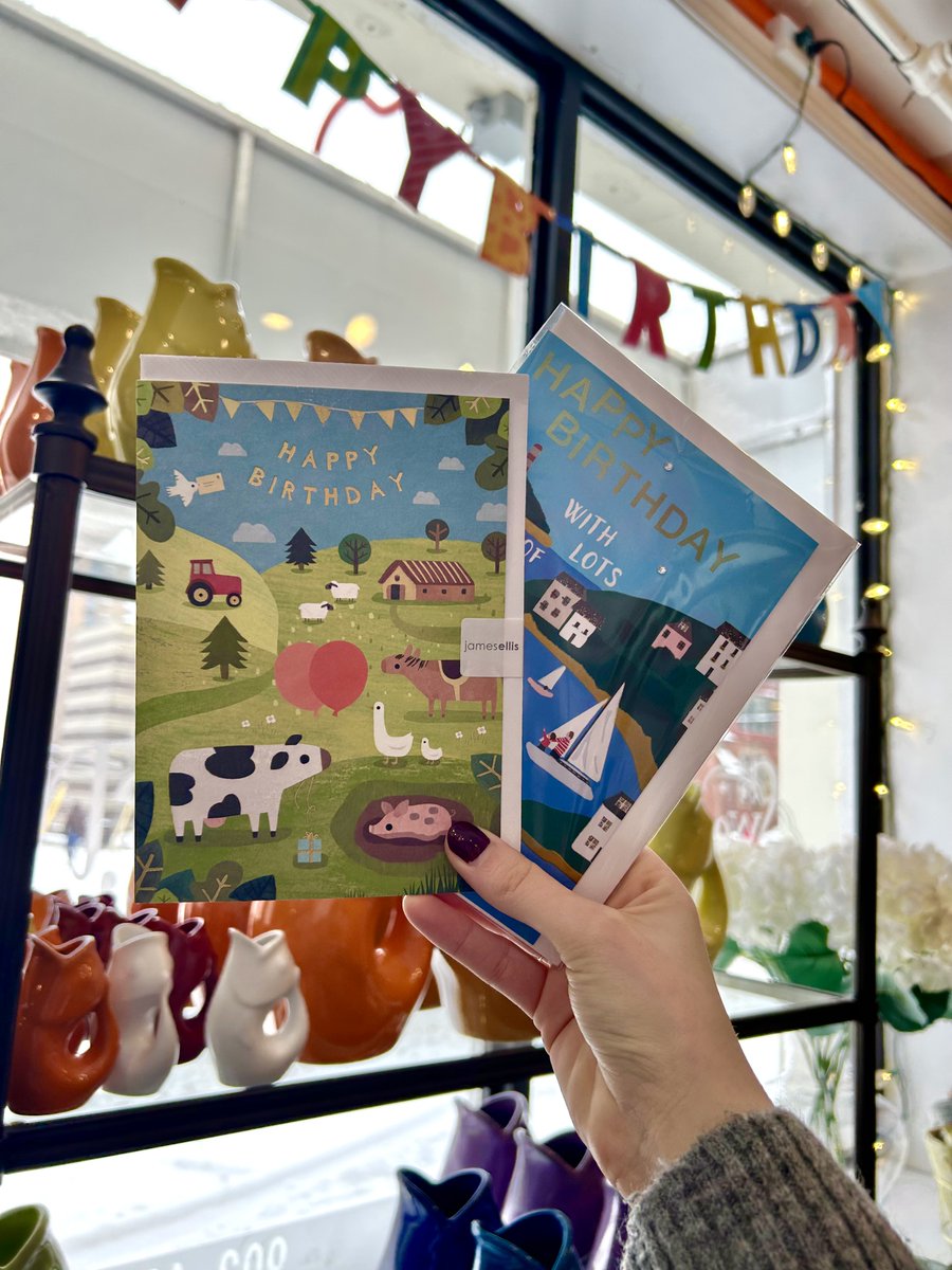 Send birthday wishes with blue skies and warm vibes🎈🌤️

#sweetjanes #fyp #shoplocal #smallbusiness #halifax #downtownhalifax #novascotia #birthday #birthdaycards #cards #illustratedcards #birthdaygifts #gifts #gifting #novascotialife #eastcoast #birthdaywishes