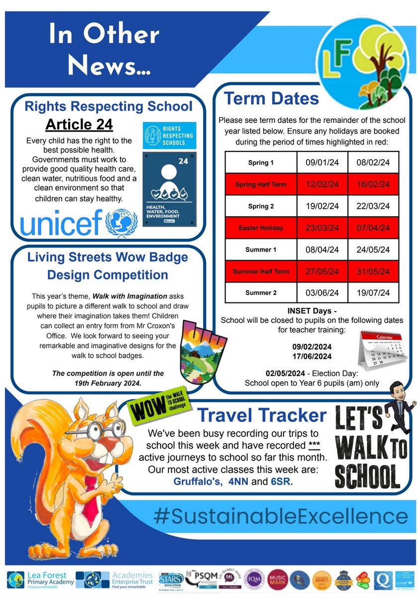 It’s been another #remarkable week at @lea_forest_aet 💙🙌🏻🩵 Click here to read the latest newsletter: drive.google.com/file/d/1FHGLZ0… 🗞️ @AETAcademies @mrsrmurad @vianclark @BirminghamEdu @LFP_Dep