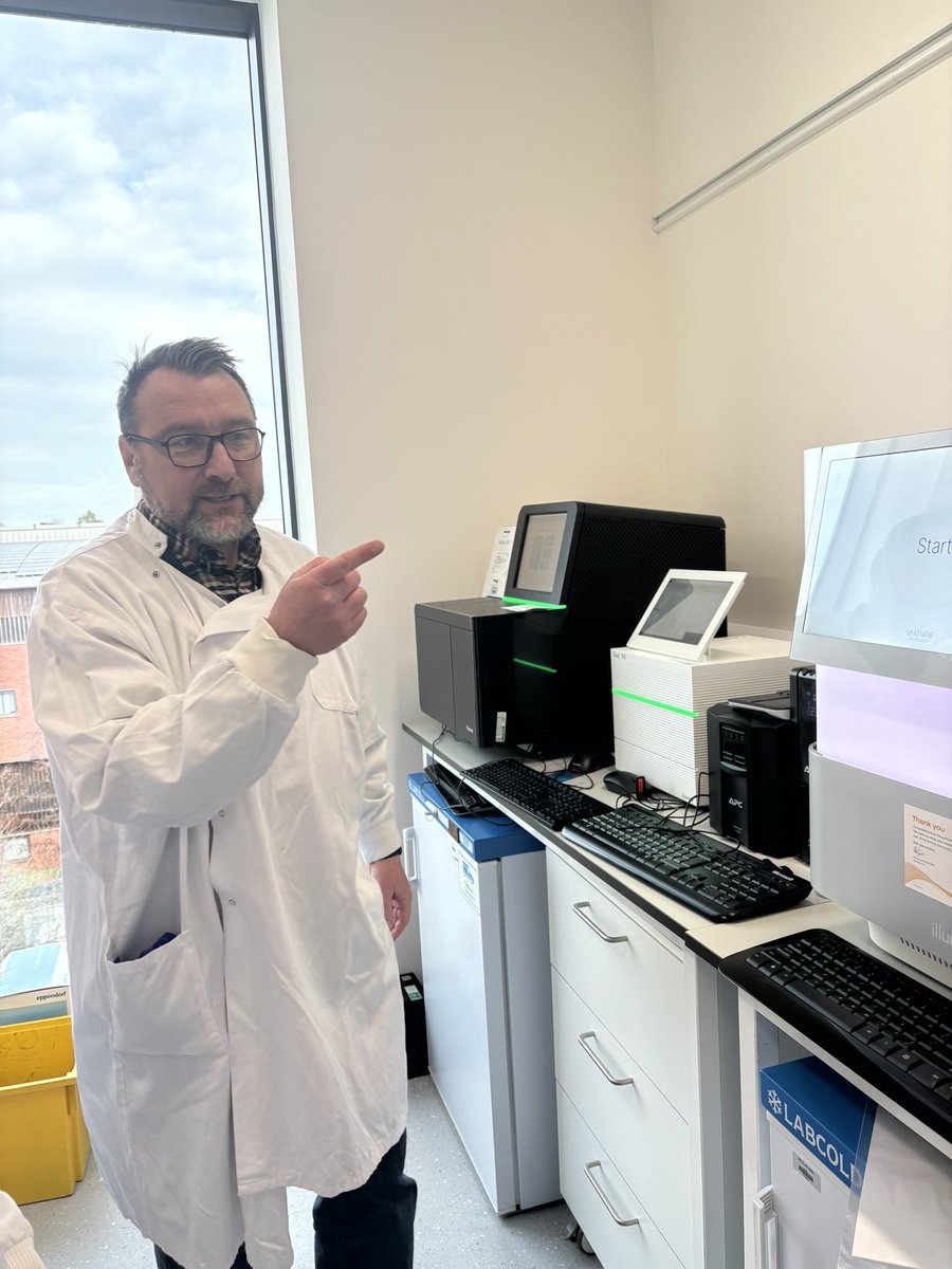Frankie Swords (@swordsfrankie) on Twitter photo That man and machine can sequence a genome faster than I can say “great lab coat”!!
Great tour of <a href="/TheQuadram/">Quadram Institute</a> and <a href="/uniofeastanglia/">UEA</a> with <a href="/NHSEngland/">NHS England</a> colleagues today.
Exciting research, fantastic staff and fabulous teaching facilities to train our future <a href="/nandwics/">Norfolk and Waveney Integrated Care System (ICS)</a> workforce! That man and machine can sequence a genome faster than I can say “great lab coat”!!
Great tour of <a href="/TheQuadram/">Quadram Institute</a> and <a href="/uniofeastanglia/">UEA</a> with <a href="/NHSEngland/">NHS England</a> colleagues today.
Exciting research, fantastic staff and fabulous teaching facilities to train our future <a href="/nandwics/">Norfolk and Waveney Integrated Care System (ICS)</a> workforce!