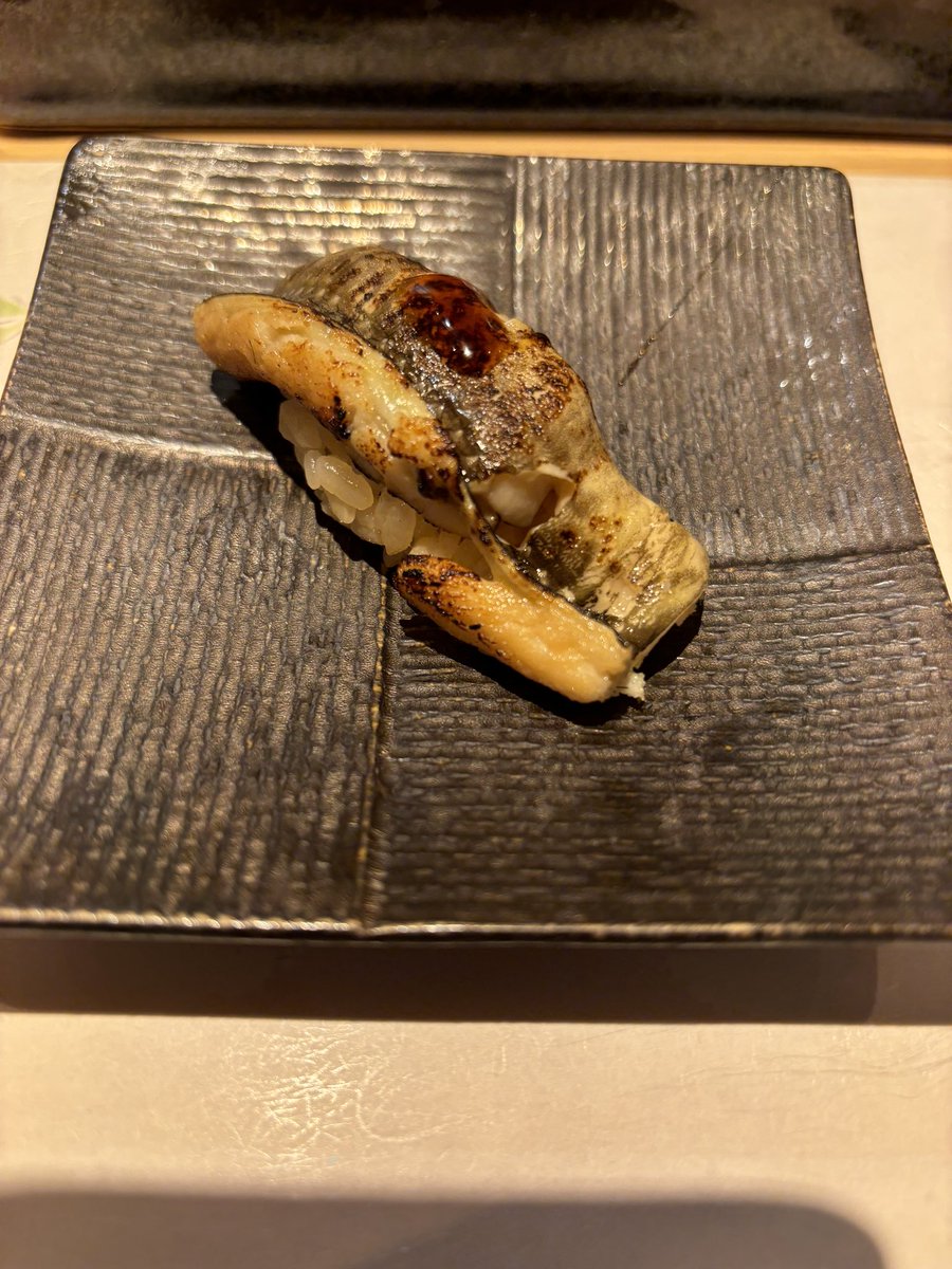 鮨を20歳の弟子から奢られました。