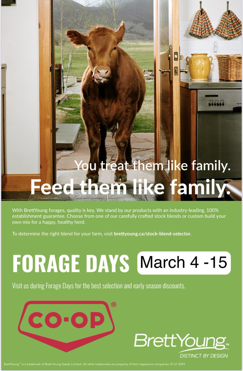 Forage days is coming up quick! 
Mark your calendars!