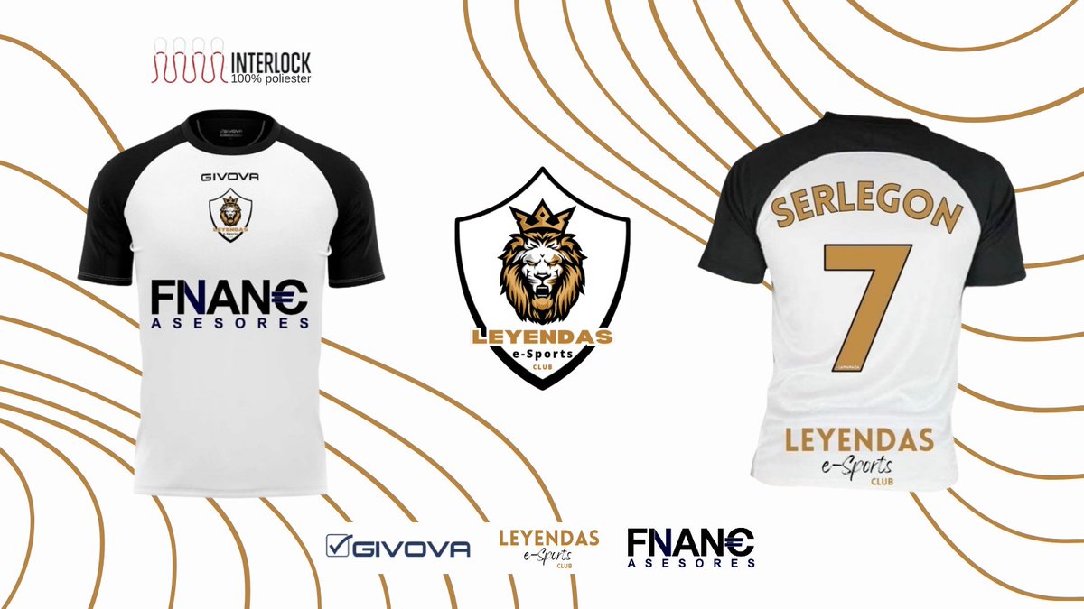 Leyendas e-Sports Club (@leyendas_ec) on Twitter photo 👕 MERCHANDISING | CAMISETA
• Os presentamos nuestra camiseta oficial. ¿No está mal, verdad? 😍
<a href="/GivovaOnline_es/">Givova España 🇪🇸</a> | <a href="/FinanceAsesores/">Finance Asesores</a>
#LaManada 🦁 👕 MERCHANDISING | CAMISETA
• Os presentamos nuestra camiseta oficial. ¿No está mal, verdad? 😍
<a href="/GivovaOnline_es/">Givova España 🇪🇸</a> | <a href="/FinanceAsesores/">Finance Asesores</a>
#LaManada 🦁