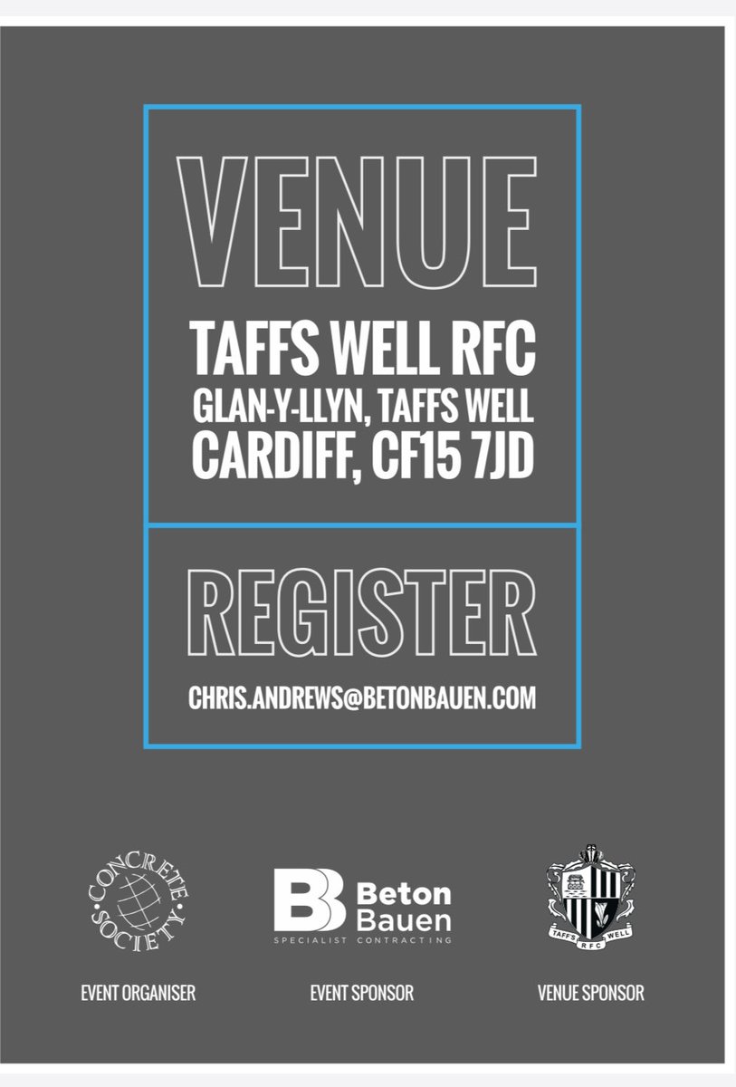 Concrete Soc. Wales tweet media