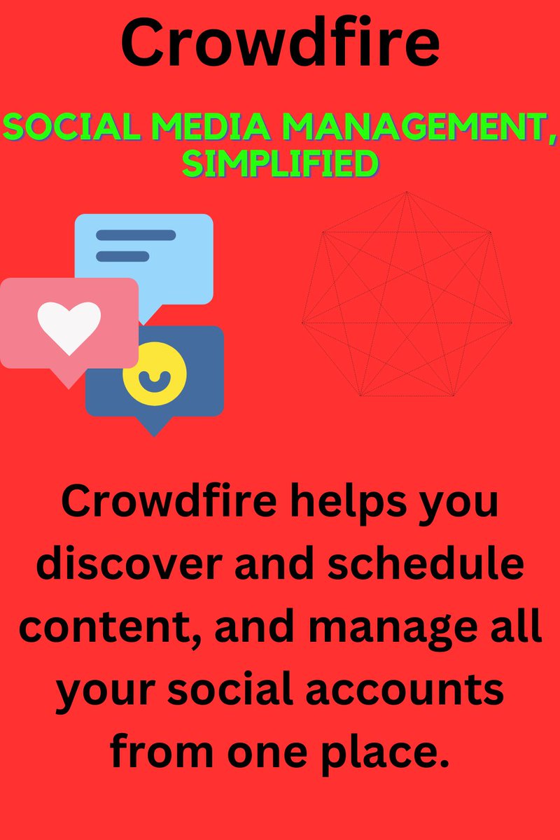 Social Media Management, Simplified
Crowdfire helps you discover and schedule content, and manage all your social accounts from one place.
bit.ly/socialmediaman…