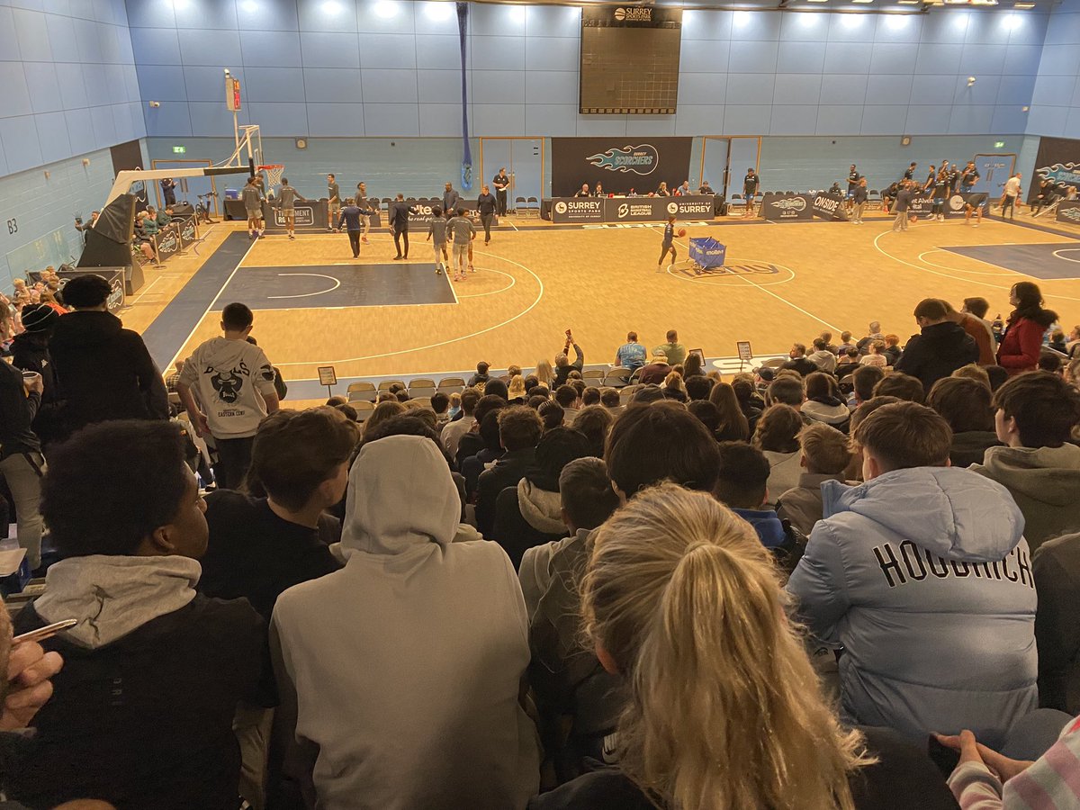 Back at <a href="/Surreysportpark/">Surrey Sports Park</a> supporting <a href="/surreyscorchers/">Surrey Scorchers</a> - Let’s Go! 🏀