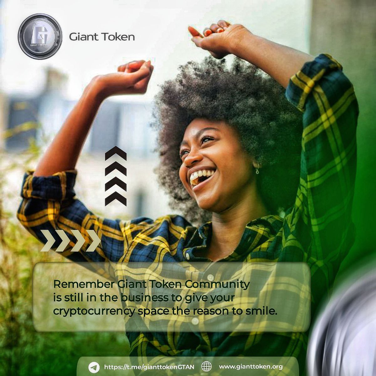 GiantToken's tweet photo. Hello Giants! 

Keep holding, keep pushing, Giant Token will make you smile soon!

Telegram: https://t.co/0LAGAsNNA3

CA: 0xbD7909318b9Ca4ff140B840F69bB310a785d1095

NFA | DYOR

God bless Giant Token! https://t.co/93JFC5avsU
