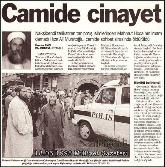 KATİLLERİN PROFİLLERİ ÇOK TANIDIK...

Diyarbakırlı Ramazan Hoca olarak tanınan Ramazan Pişkin'i öldüren  katil zanlısının profili aslında çok tanıdığımız bir profil...

Türkiye'de son 25 yıldır işlenen ve karanlıkta kalan bazı cinayetlerin faillerinin özellikleri o kadar çok