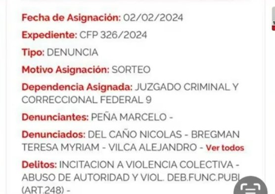 ElTrumpista's tweet photo. Acaban de denunciar a los diputados Nicolás del Caño y Myriam Bregman por incitación a la violencia, abuso de autoridad e incumplimiento de su deber como empleado publico. 👏👏👏 https://t.co/0lfjRWL04l