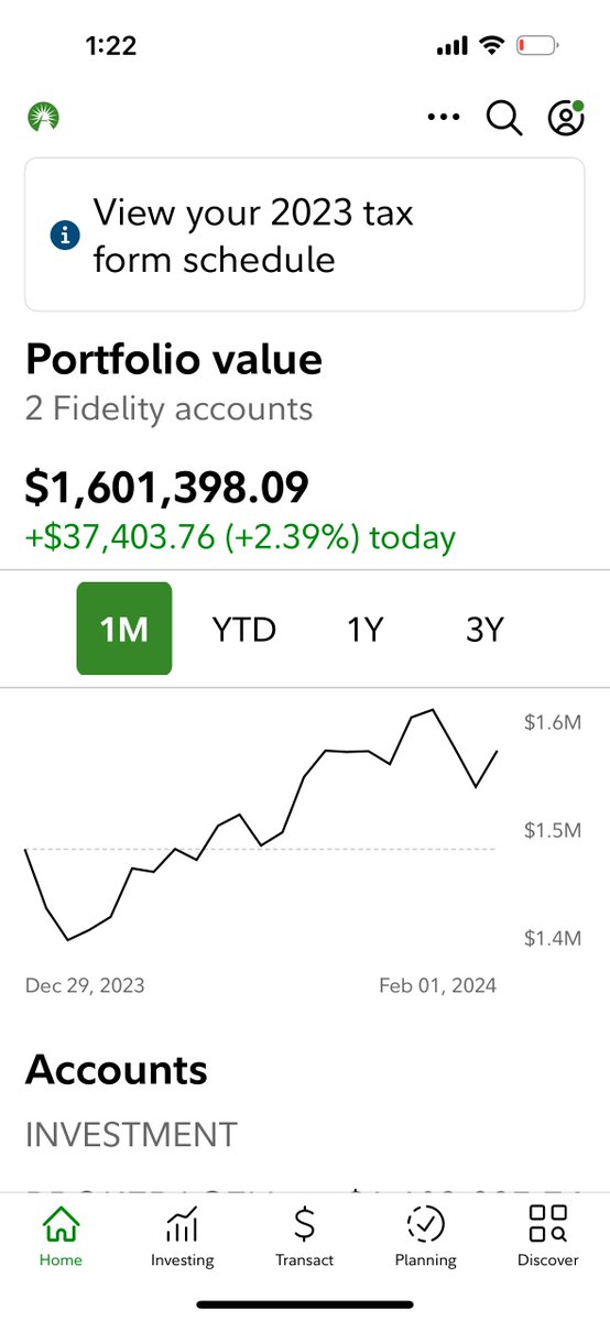 LauraRule3's tweet photo. @MrsScottBaio Who needs to work (even though I do)?
This is from one of my smaller equity (this doesn't include rental income-primary source of income, crypto growth, &amp; growth from annuities/gold/cash).
That's a small portion of what I earned today...by not working. https://t.co/xiKTbh0K7J