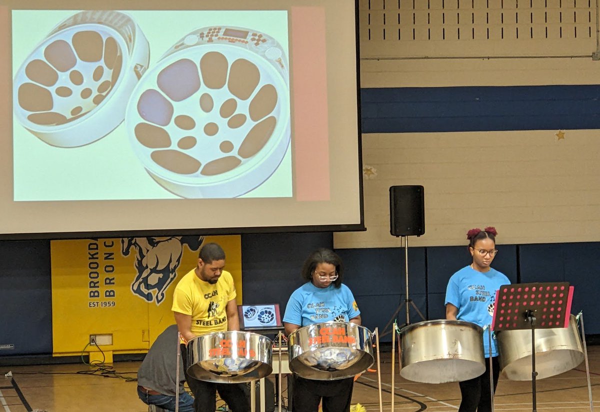 Thank you to the Canadian Caribbean Association of Halton (CCAH) for their Black History Month presentation on the history of Steel Drums and their cultural importance. Students even had a dance party!