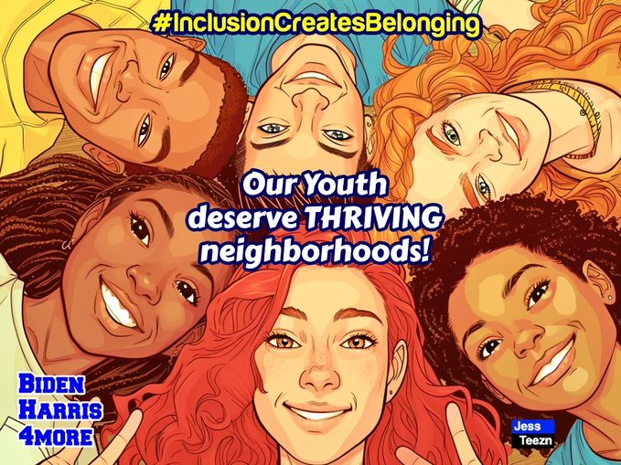 Weakening Labor Laws takes children out of schools.

Low wages and the deregulation of corporations make teens vulnerable to exploitation.

Schools are a big part of our neighborhoods.

#InclusionCreatesBelonging
#DemCastFL #ONEV1 #ProudBlue