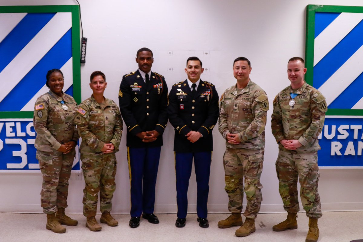 Congrats and good luck to Staff Sgt Cruz and Sgt Bennett! These two outstanding NCOs participated in the 3CAB Sgt. Audie Murphy board. Their hard work has allowed them to move onto the 3ID board later this month. #NotFancyJustTough #MarneAir #ROTM #RockOfTheMarne #sgtaudiemurphy