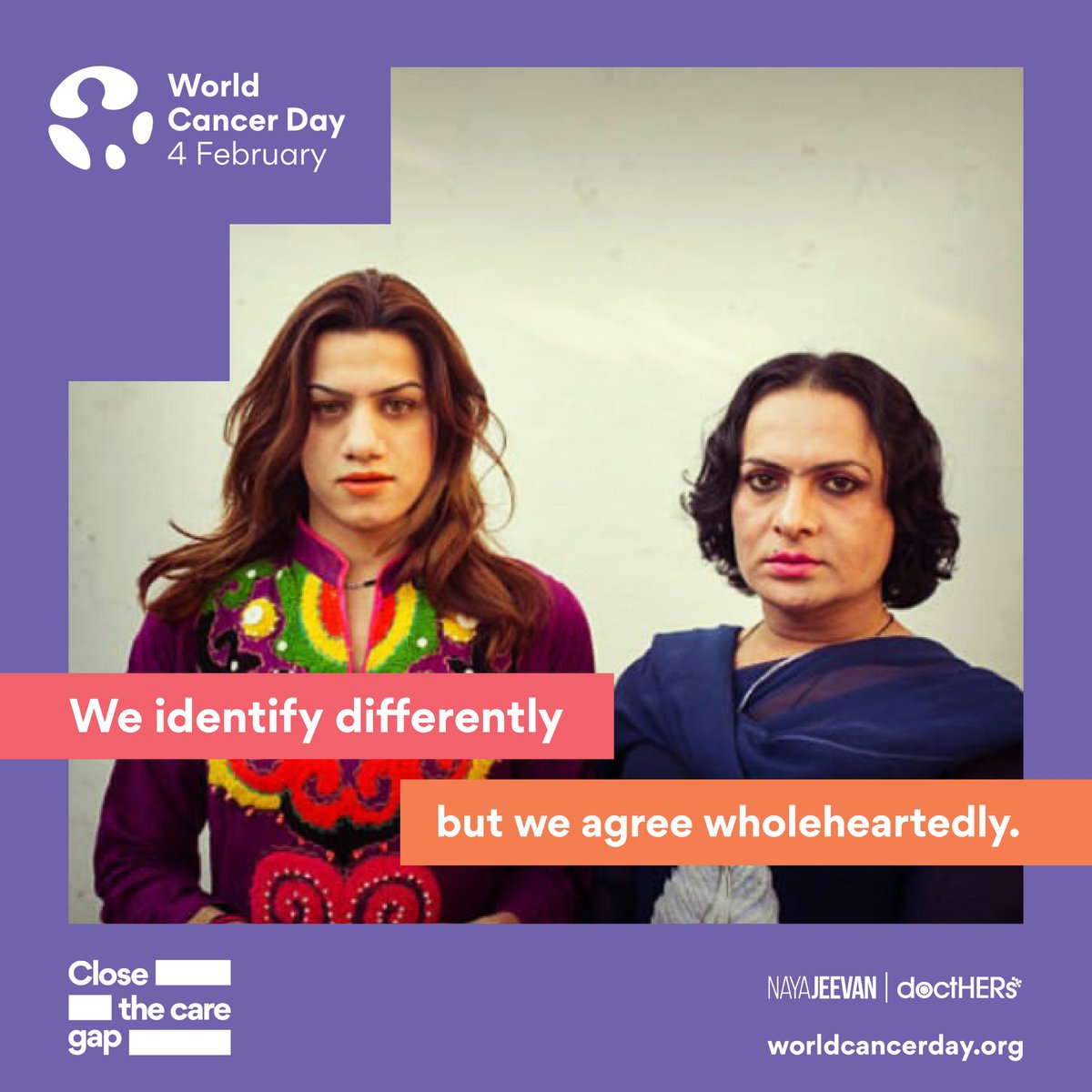 Cancer does not discriminate, and neither should care.

On #WorldCancerDay, let's unite to #CloseTheCareGap. Together, we challenge those in power to ensure equal access to support for every individual, every story. 💙🌍

#NayaJeevan #doctHERs #HealthEquity #ChallengeInequity