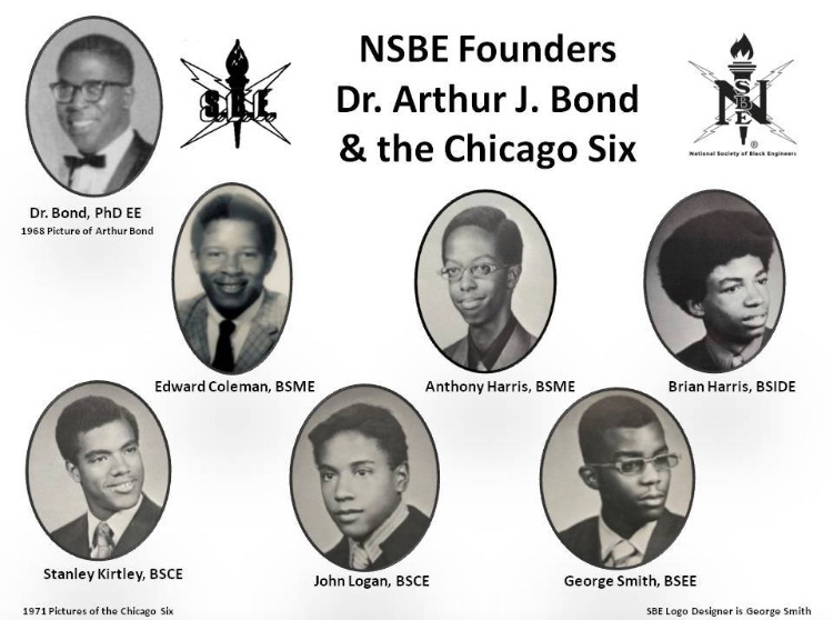 From pioneers to changemakers, every step forward is a tribute to those who came before. On this day of BHM and always, we honor and celebrate our founders, the 'Chicago Six,' and their advisor, Arthur Bond, for paving the way to what is now almost 50 years of NSBE.