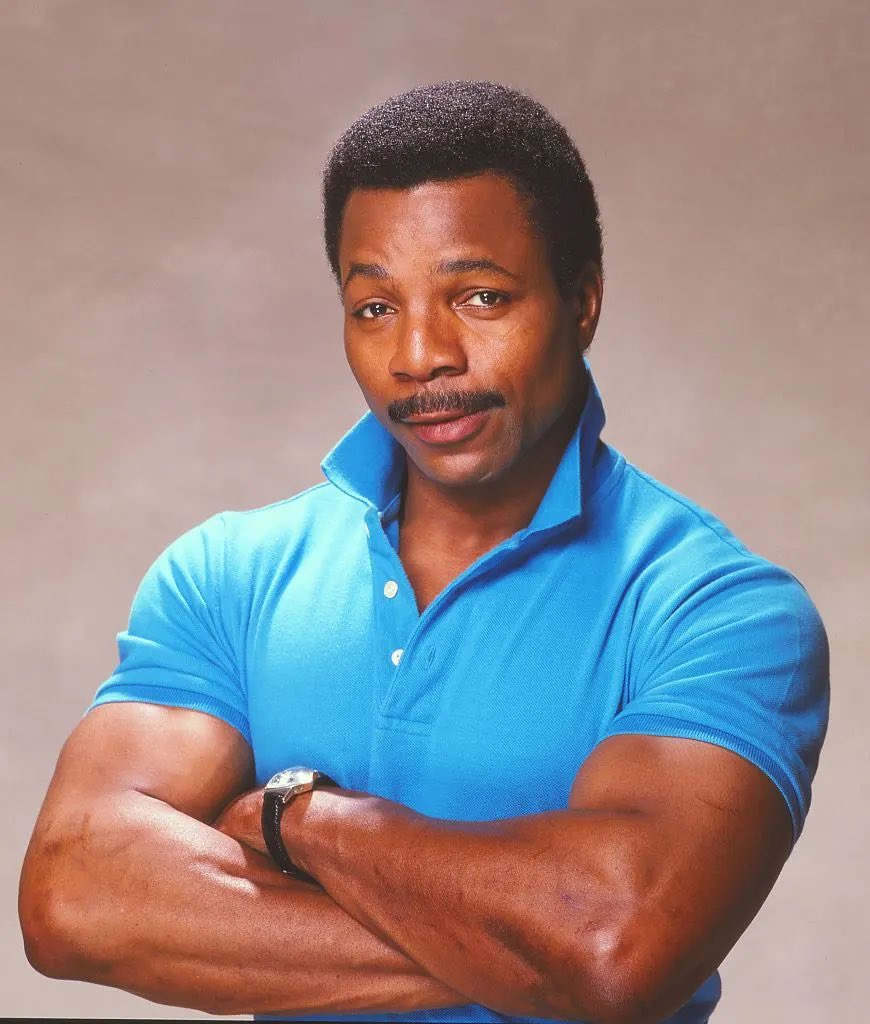 screentime's tweet photo. Carl Weathers has died at age 76. https://t.co/jxmK00EA0i