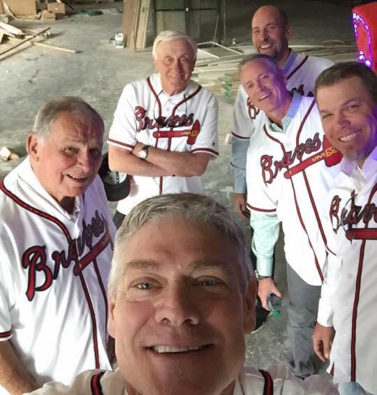 Cox, Niekro, Smoltz, Glavine, Jones, Murphy