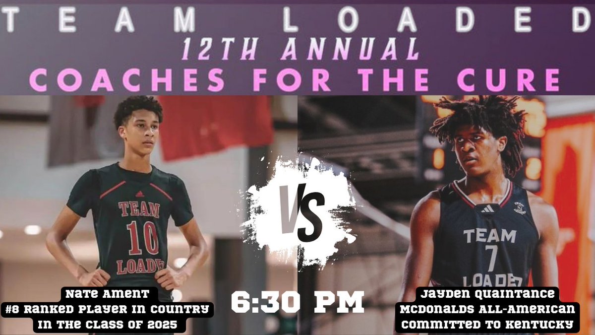 Commonwealth Basketball Group (@thecbglive) on Twitter photo Preview - G4 - #C4C2024
‼️ a national match-Up featuring two of the TOP Players in the COUNTRY!
<a href="/Highland_Hoops/">Highland🏀Basketball</a> vs. <a href="/HolyRamsWOGCA/">Word Of God Christian Academy Athletics</a>
Highland School (16-10) - Last year's VISAA D2 Champions feature Top 10 National Recruit Nate Ament
Word of God - WOG plays a BIG TIME schedule Preview - G4 - #C4C2024
‼️ a national match-Up featuring two of the TOP Players in the COUNTRY!
<a href="/Highland_Hoops/">Highland🏀Basketball</a> vs. <a href="/HolyRamsWOGCA/">Word Of God Christian Academy Athletics</a>
Highland School (16-10) - Last year's VISAA D2 Champions feature Top 10 National Recruit Nate Ament
Word of God - WOG plays a BIG TIME schedule