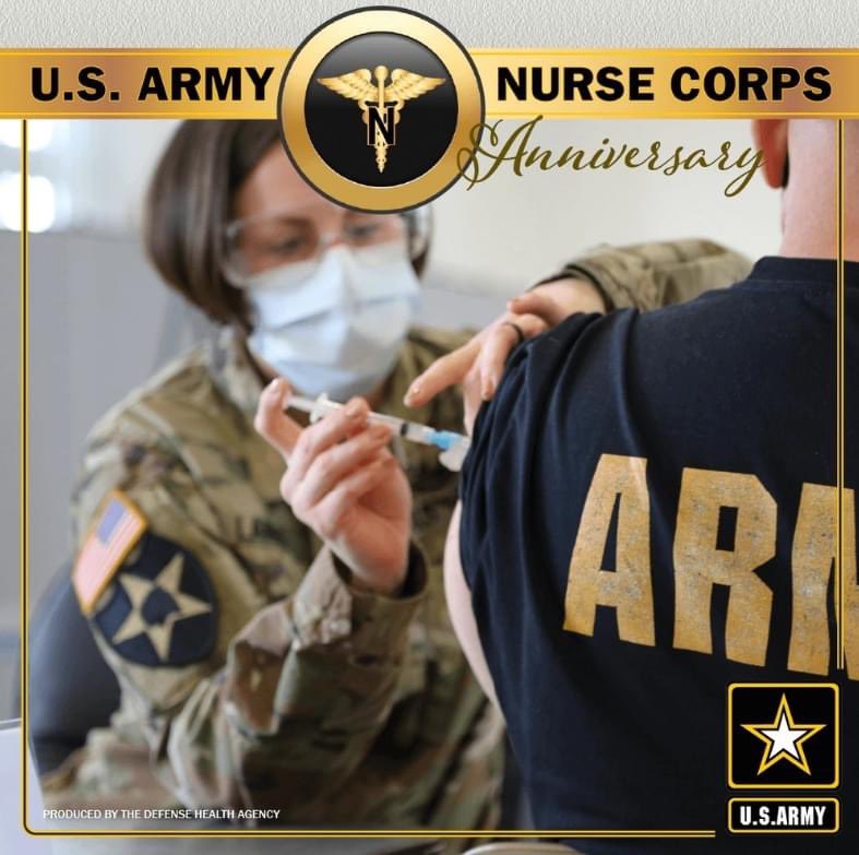 Wishing the U.S. Army Nurse Corps a Happy 123rd Anniversary - serving with distinction and healing with compassion!

Army Medicine is Army Strong!

#armynursecorps |#armynurse |