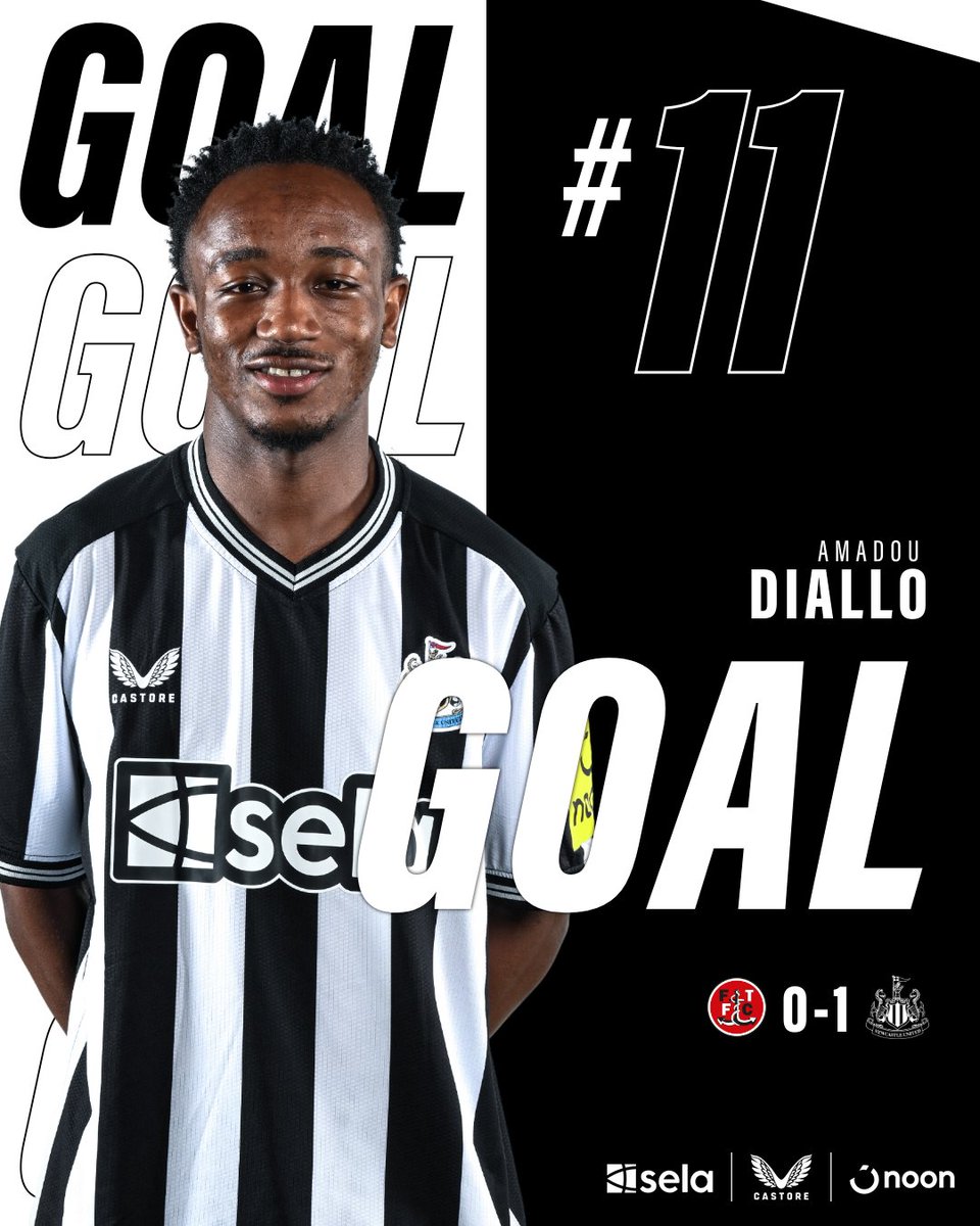 Amadou Diallo makes no mistake from the spot! 🎯 ⚫️⚪️