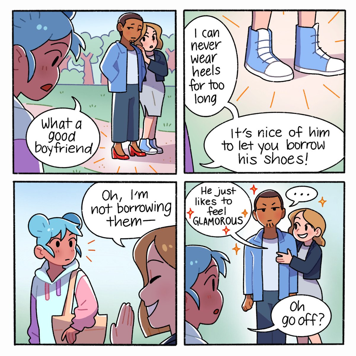 blobbynfriends's tweet image. Normalize this. Please 😆 #webcomic #gender
