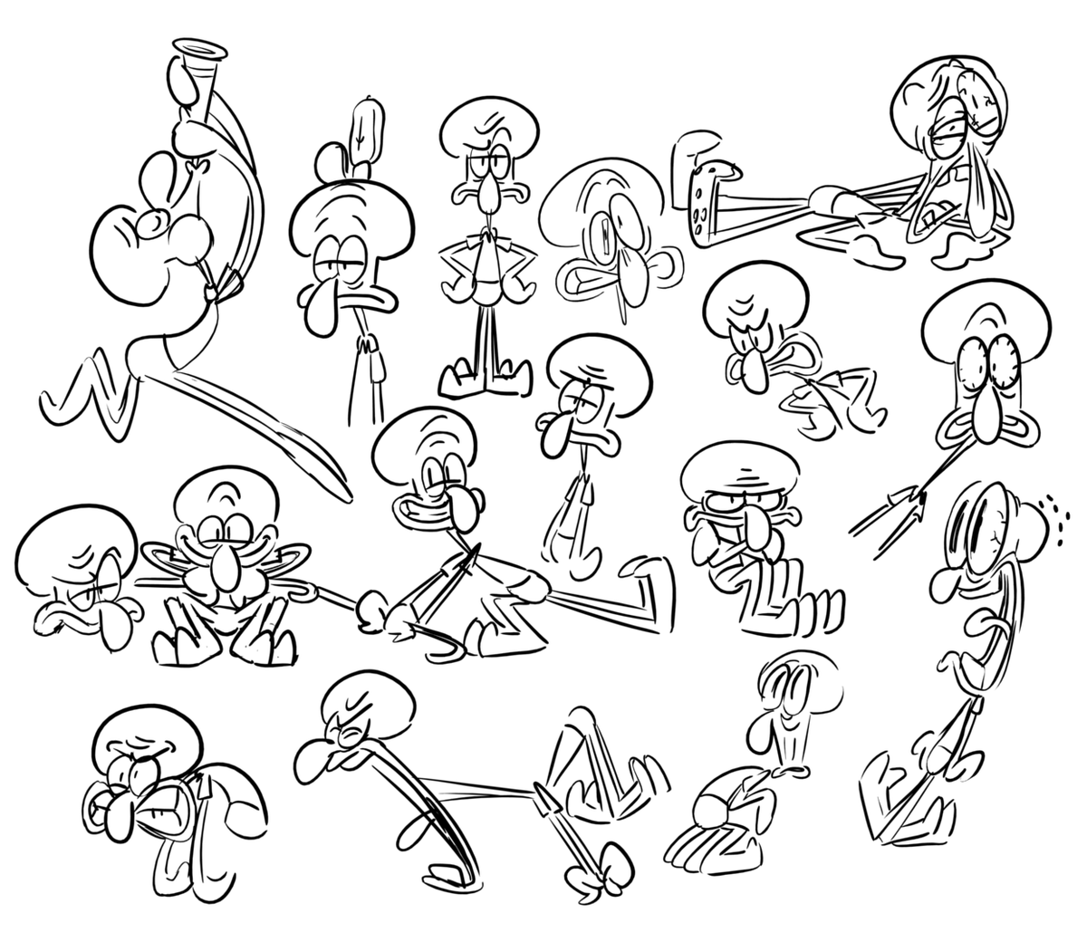 squiddy sketches i squidid