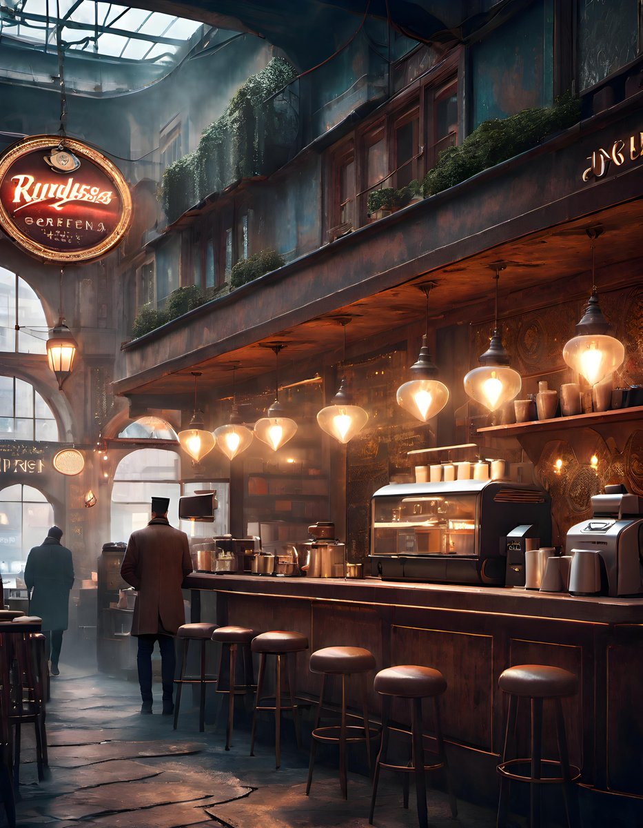 Brewed Bliss Exploring Cozy Coffee Corners #coffee #coffeeshops #cafe #CoffeeTime #cozycafe #building #architecture #ai #digitalart #art #artificialintelligence #aigenerated #generativeai #machinelearning #aiartworks #aiartcommunity