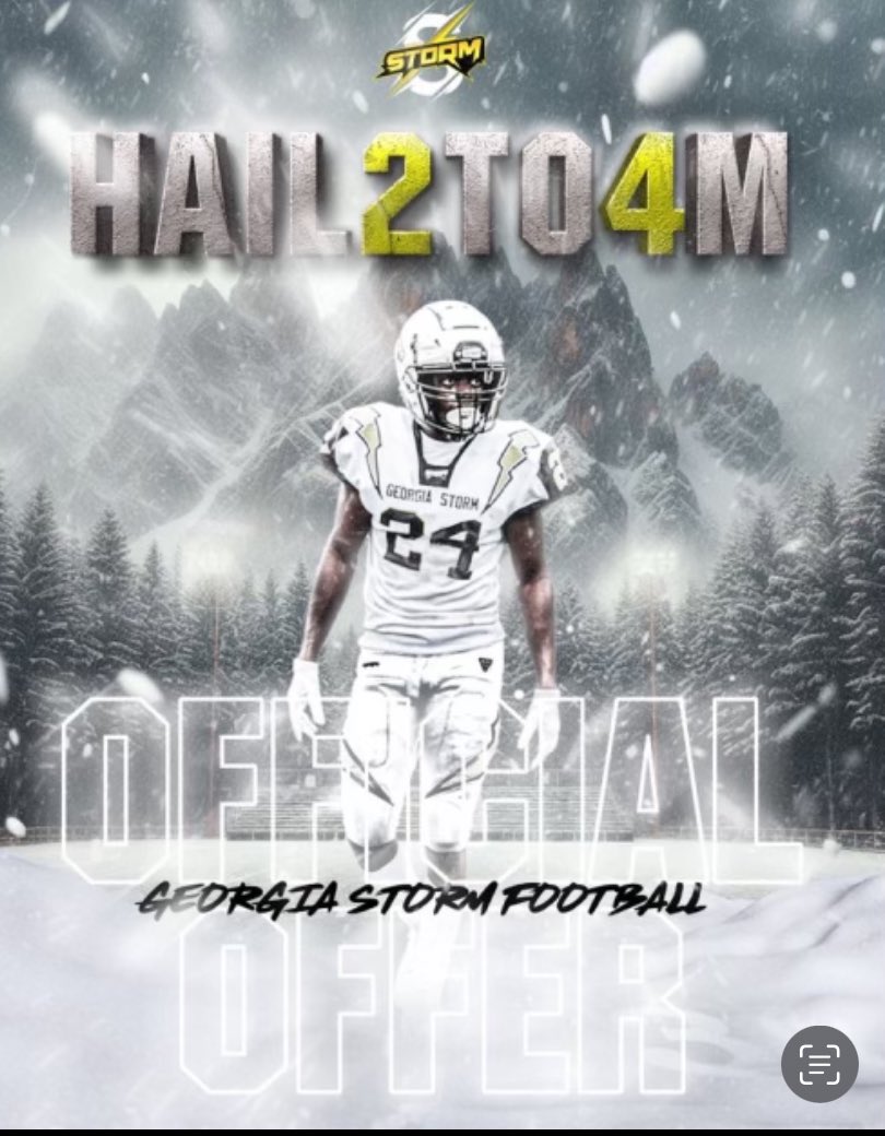 #AGTG Blessed to receive another offer from Georgia storm football