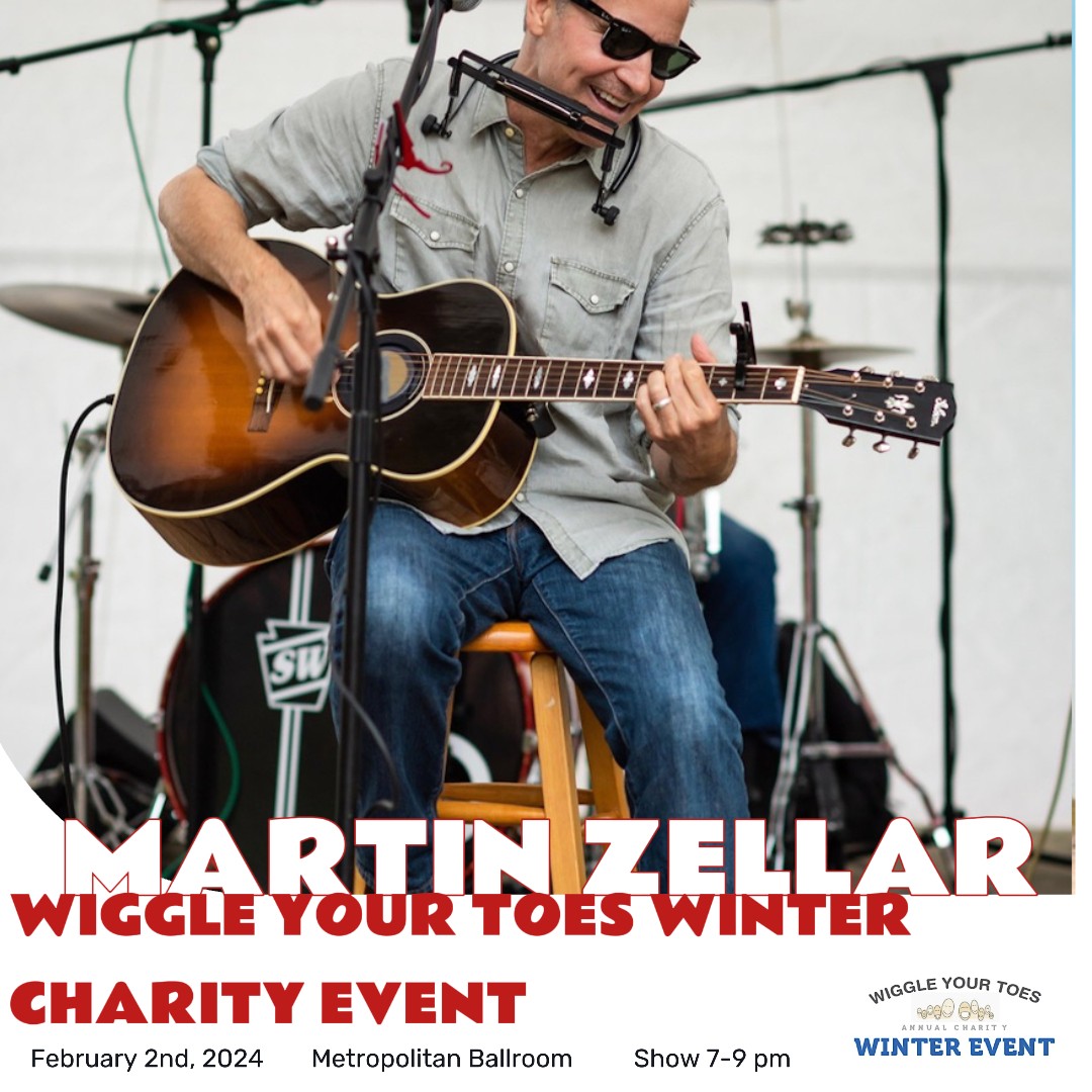 📷TONIGHT📷
Martin Zellar performing LIVE at the Metropolitan Ballroom for the 2024 Wiggle Your Toes Winter Charity Event on February 2nd, 2024! Come support local music and a good cause! 📷
📷 SHOW 7pm - 11pm
#mnmusic #martinzellar #metropolitanballroom #wiggleyourtoes