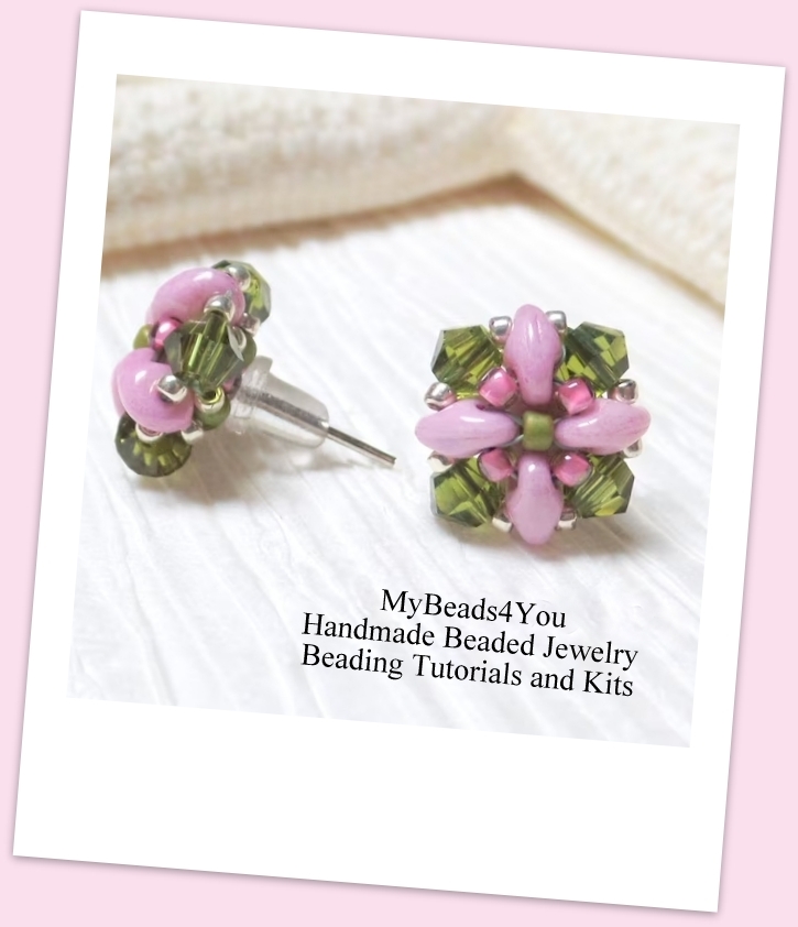 #ShopIndie #Gifts #handmade #smallearrings #ValentinesDay #valentinesdaygift #etsy #smilett23 #beadedearrings #pink #green #studearrings #giftforher #diy #crafts #jewelrymaking #beads #etsydiy #Beadingtutorial
Earrings
mybeads4you.etsy.com/listing/141321…
DIY Tutorial mybeads4you.etsy.com/listing/121662…