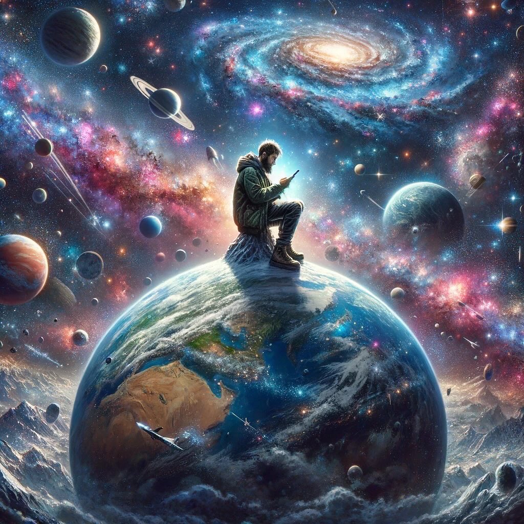 MillieB44's tweet photo. AI enriches our #lives, but let’s also embrace the real world’s beauty, from art to nature, for irreplaceable experiences beyond screens. This #AI-made post reminds us to balance tech with enjoying the real world’s #beauty. ❤️

#VirtualReality #FuturePark #UrbanOasis #TechNature https://t.co/YXDd4YenjR