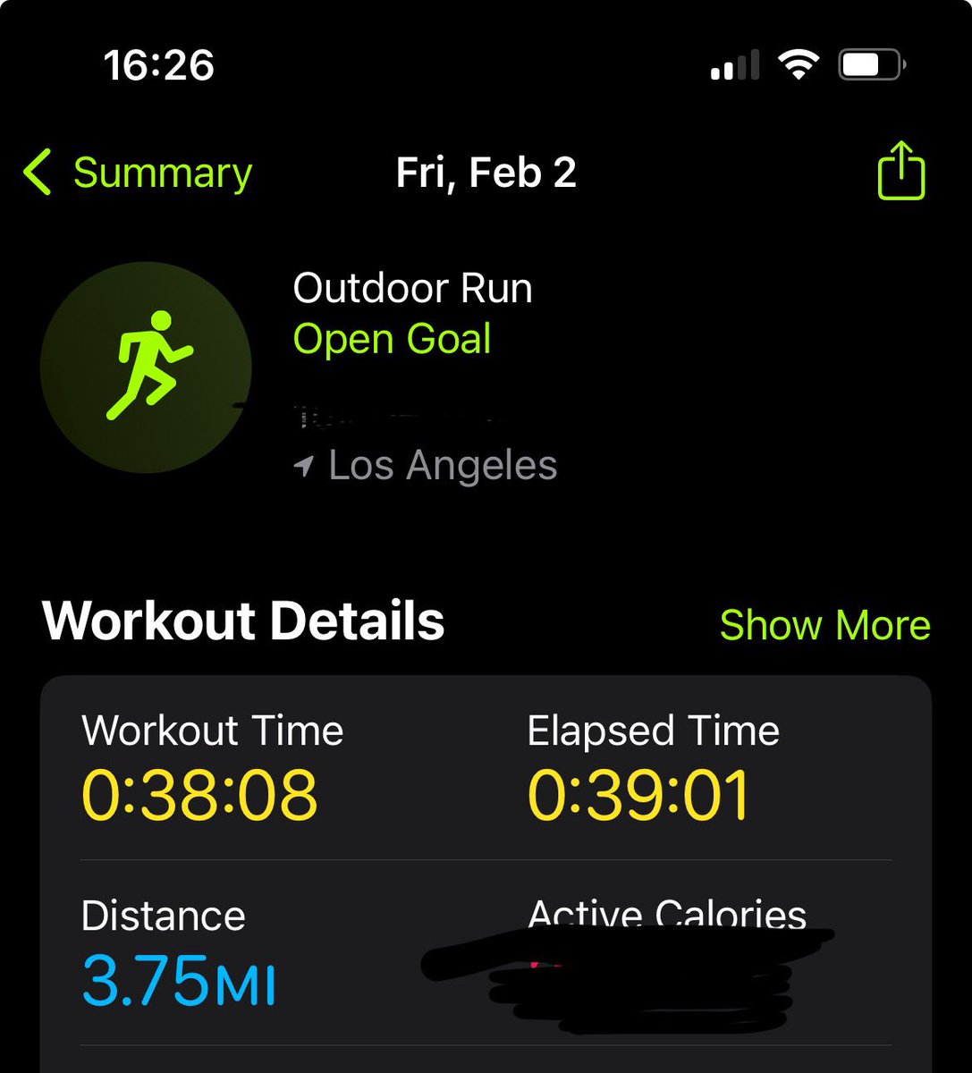 Day 2 of #29for29: outdoor training run before the storm!