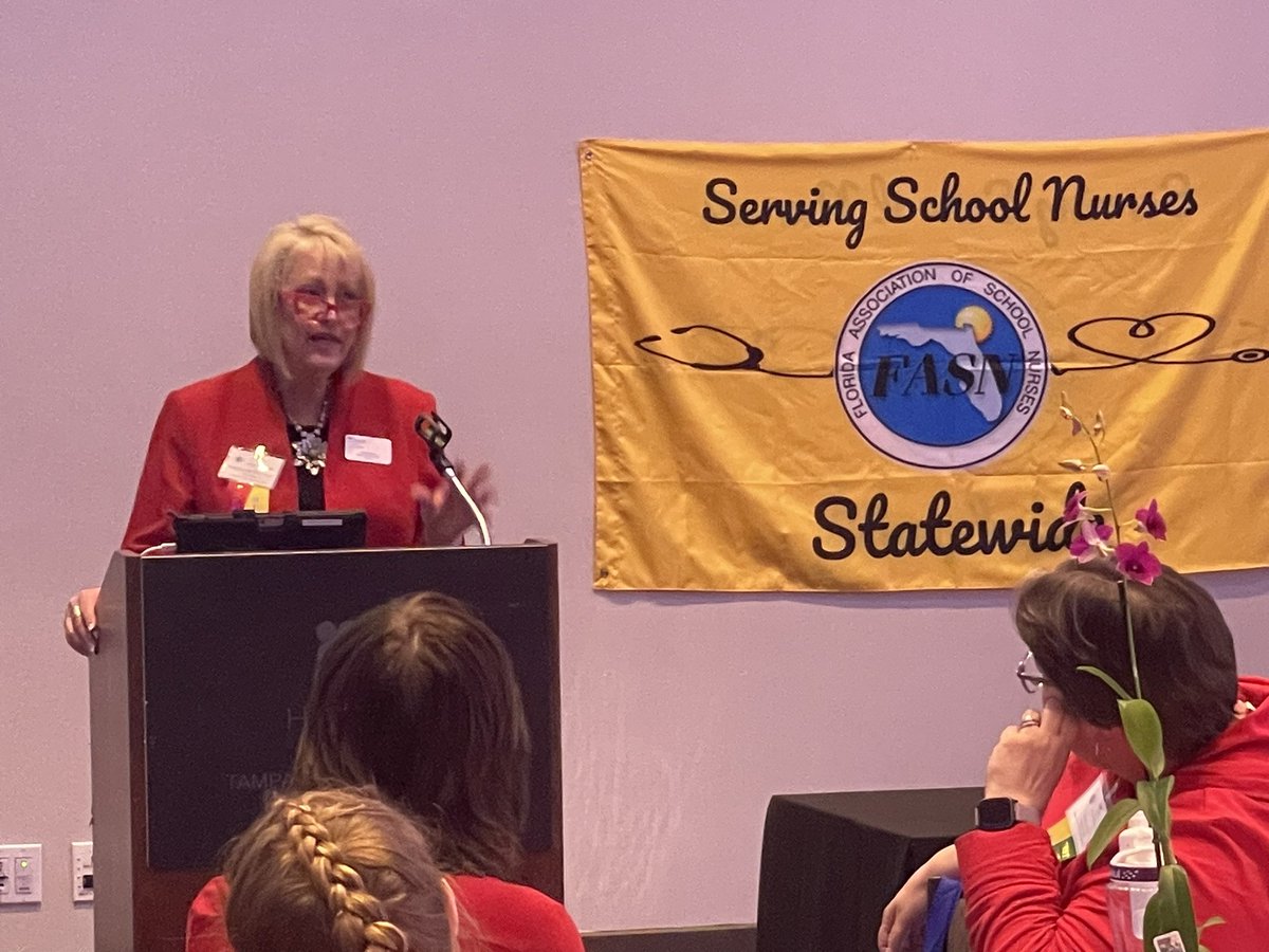 Lkern12's tweet image. We are honored to have the President of the National Association of School Nurses @kking22_king as our keynote speaker during our annual #Florida conference! “Moral distress, hope and the future” #FASN2024 @fasnchatter @schoolnurses