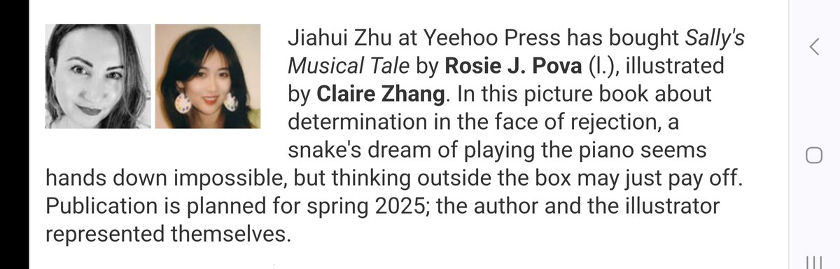 I am soooo happy to finally share this exciting news!!! Thank you @YeehooPress for believing in this story! It's had a wild journey of 10+ years and it's coming to life at last!!! 🎊I cannot wait to hold the book! 🥰