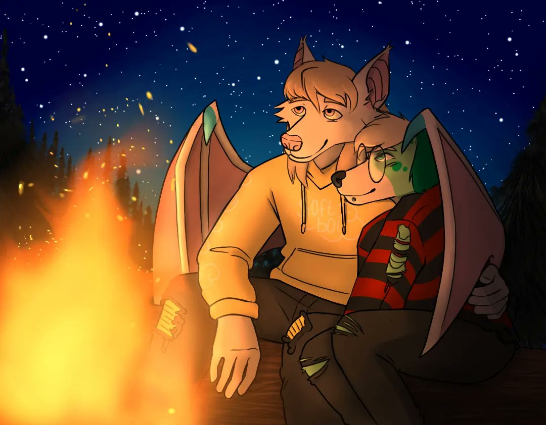 Comm for Sammysharptooth ✨ #furry #furryart