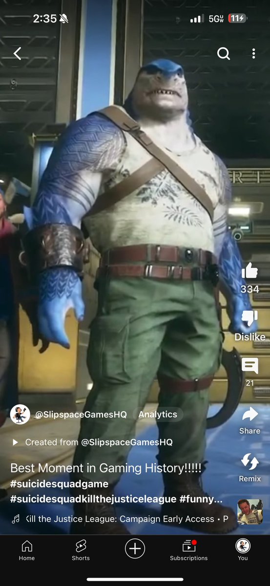 SGNewsPlus's tweet image. Best Moment in Gaming History!!!!! #suicidesquadgame #suicidesquadkillthejusticeleague #funnyclips
youtube.com/shorts/XfXGnEb…