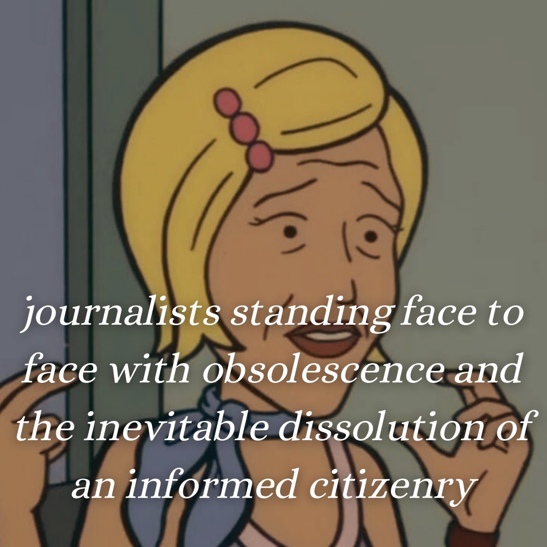 HauntedFembot's tweet photo. I am Val as in “Val”. I am Val as in “Val”.

#journalismjobs #journalism #layoffs https://t.co/hMASzLqtYM