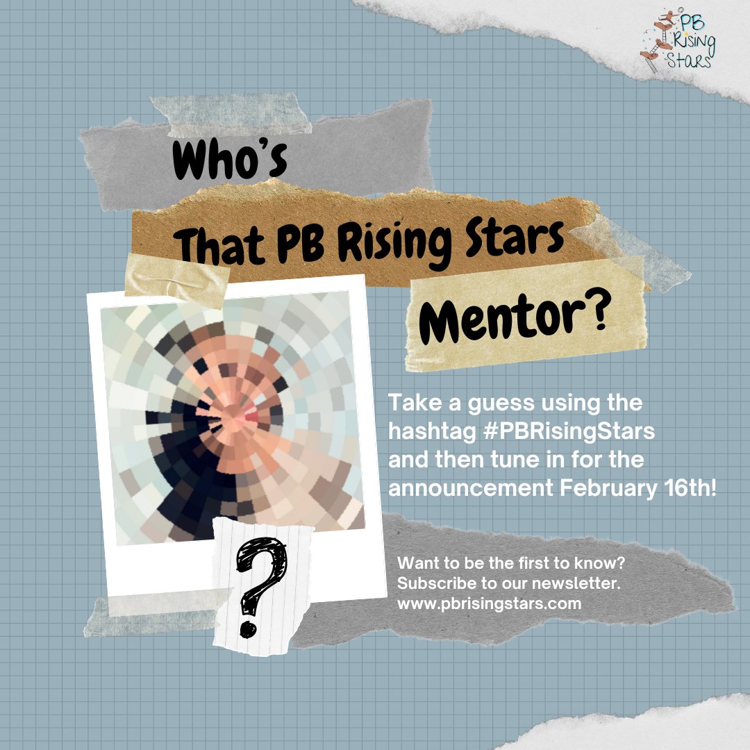 ⭐️Who’s That #PBRisingStars Mentor? This author mentor had us dancing for joy... and with a dancing debut hitting shelves this summer, we'll all be moving our feet! Can you guess who? ** ALL future mentor teasers will take place at pbrisingstars.com so subscribe now!