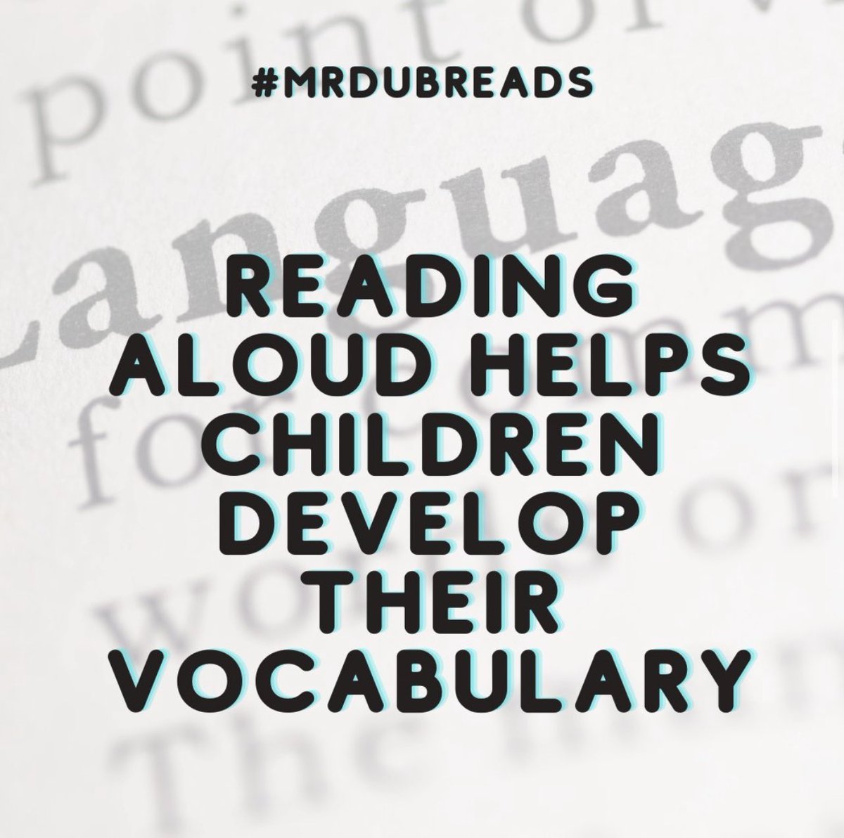 mrdubnz's tweet photo. Reading aloud to kids builds their vocab! #MrDubReads https://t.co/GVi18kXAzp