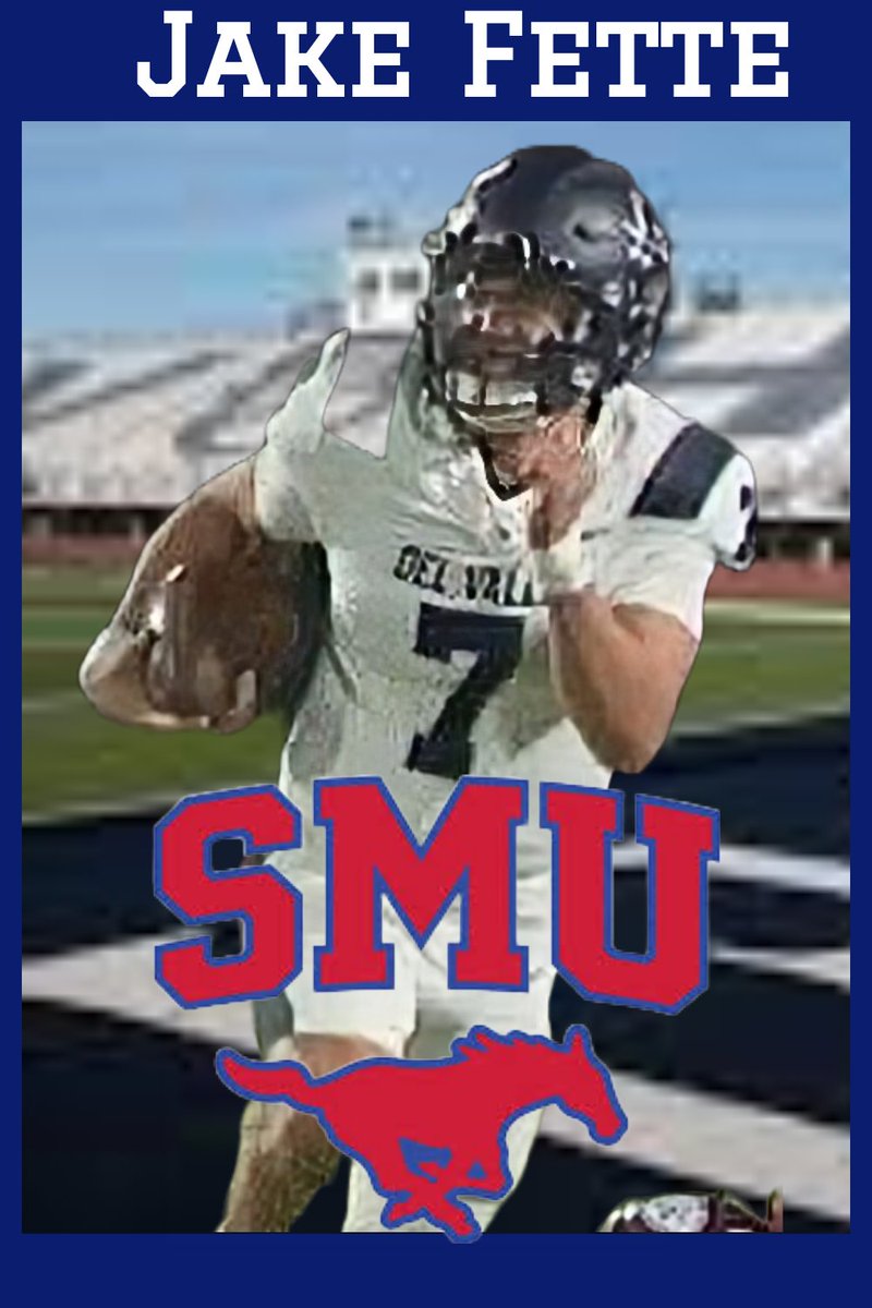 Congratulations to our very own Jake Fette @jake_fette1 for receiving an offer from SMU! OFOD! @ContrerasDVOFOD
