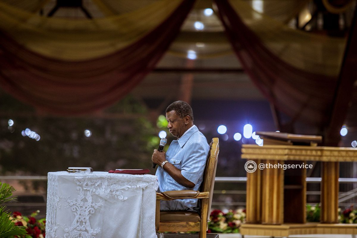 February 2024 Holy Ghost Service 

Ministering: <a href="/PastorEAAdeboye/">Pastor Adeboye</a> 
Theme: From the Mountain Top (part 2)
Focus: Let the Fire Fall
Text: Exodus 3: 1-2

The first thing Moses encountered on the mountain top was fire. 
¤ Our God is a consuming Fire. Hebrews 12:29
When God is out to