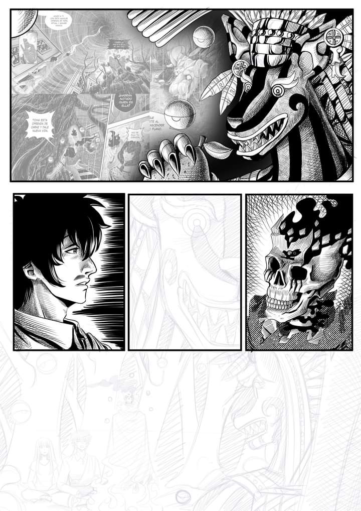 AlexHeroStudio1's tweet photo. Es tiempo de moverle a #xolotl :D #manga #indiecomic #comic #ink #clipstudiopaint #VGenCode https://t.co/mRaizH1DyB