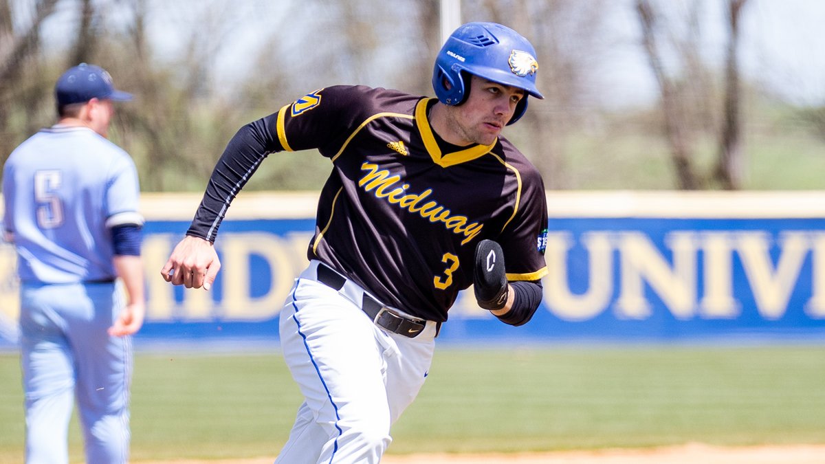 GoMidwayEagles's tweet photo. [RECAP] @MidwayUBaseball earned the first season-opening win in program history before falling to No. 2 Georgia Gwinnett in a nightcap - 
https://t.co/NIpYwuKJ2M https://t.co/OiaSYGQKTs