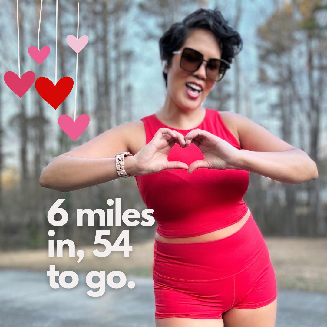 AndreaTheoJohn's tweet photo. โค๏ธโค๏ธHappy #PinkGoesRed aka #WearRed day!! I hope this month encourages you to bravely choose #selfcare in the form of the doctorโs visits and health advocation for yourself that you know is needed, moving more and fueling your body better. https://t.co/YmZHREjSCx