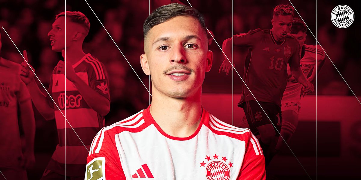 AmaroJonay's tweet photo. Bryan  Zaragoza es el nuevo fichaje de un Bayern que se ha visto obligado a luchar por su incorporación inmediata por las graves lesiones, pero...

📌¿Cómo jugará con Tuchel?
➡️Analizamos sus fortalezas, debilidades y su encaje.

Si te gusta, dale amor y comparte😉 #ServusBryan https://t.co/b715L26b2h