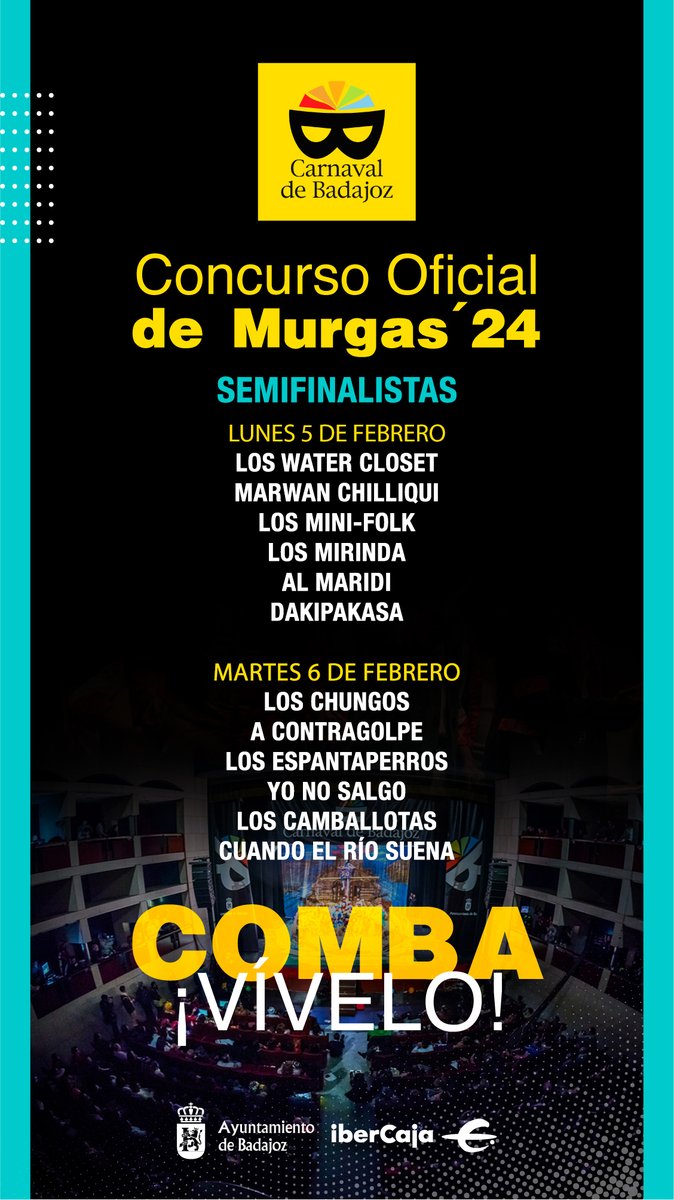 Carnaval de Badajoz tweet media