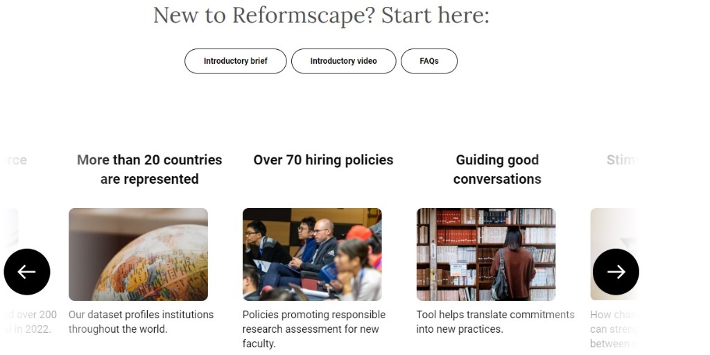 DORAssessment's tweet photo. 🔍DORA’s newest resource, #Reformscape, includes curated insights into the data from the #ProjectTARA team. The insights are a great starting point to show you the different ways you can use Reformscape and the types of information you can find.
https://t.co/Omtdtffsqj https://t.co/LPSRTJoDiN