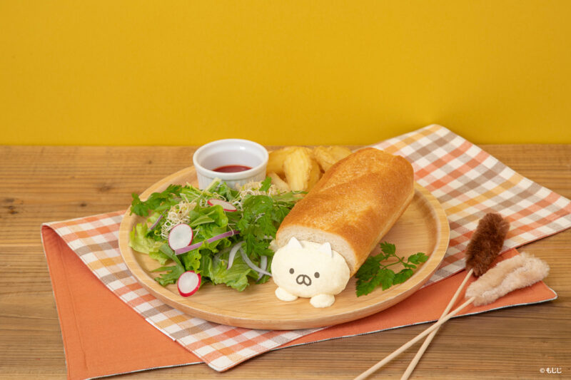 JP_LINEFRIENDS's tweet photo. 🐈#ねこぺん日和 カフェ～ねこのしゅうかいじょ～🐈
＠表参道(2/8～3/17)
おすすめメニューをご紹介！

🐾さばサンド
さばとにんじんラぺなどを挟んだサ��ドイッチからマッシュポテトのねこが。ねこくん・ぶちくん・みけちゃんよりお選びいただけるにゃ。

🐾ねこのまんま茶漬け
大根おろしでできたねこくんが鰹節に囲まれています。味変できる薬味やお漬物もついてるにゃ。

🐾あんみつパフェ
ねこくん達が木の上で遊んでいるところをイメージ。求肥も入った和風パフェにゃ。

▼詳しくはこちら
https://t.co/4biU81G1C1