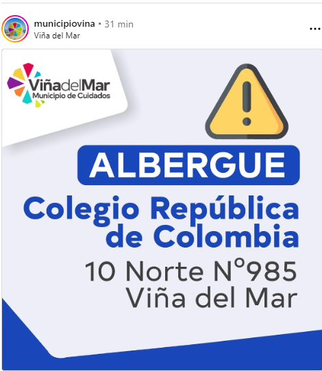 SmChis's tweet photo. Alvergue en #VinaDelMar https://t.co/9vw4vVYgBj