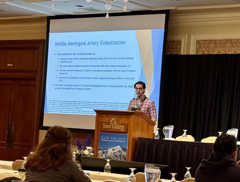 William Ares, MD (@brainvesseldoc) on Twitter photo Excited to be able to share some of the progress we have been making at <a href="/EndeavorHlth/">Endeavor Health</a> with the minimally invasive treatment of chronic #subduralhematoma at <a href="/SunValleyCVConf/">Sun Valley Cerebrovascular Conference</a> Excited to be able to share some of the progress we have been making at <a href="/EndeavorHlth/">Endeavor Health</a> with the minimally invasive treatment of chronic #subduralhematoma at <a href="/SunValleyCVConf/">Sun Valley Cerebrovascular Conference</a>