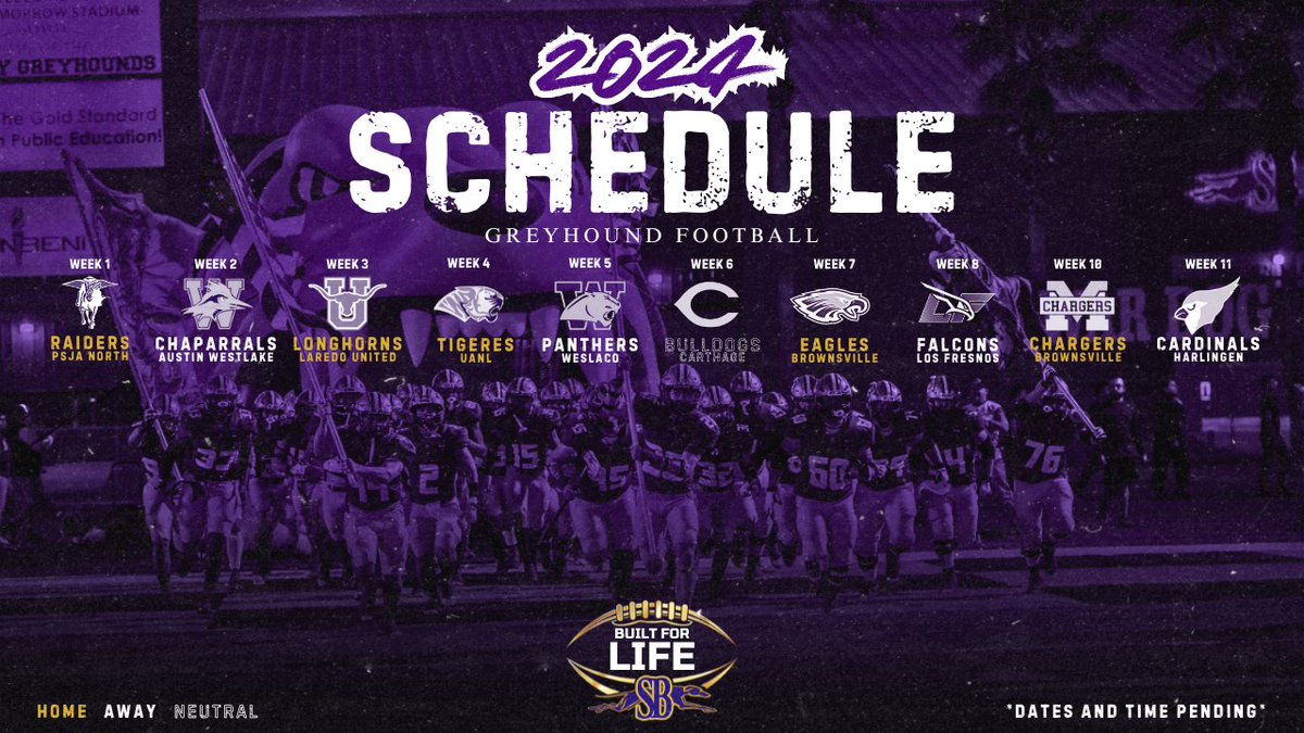 Let's debate... Do we have the toughest schedule in the state? 🤔

#WARDOG #SHARPENTHEAXE